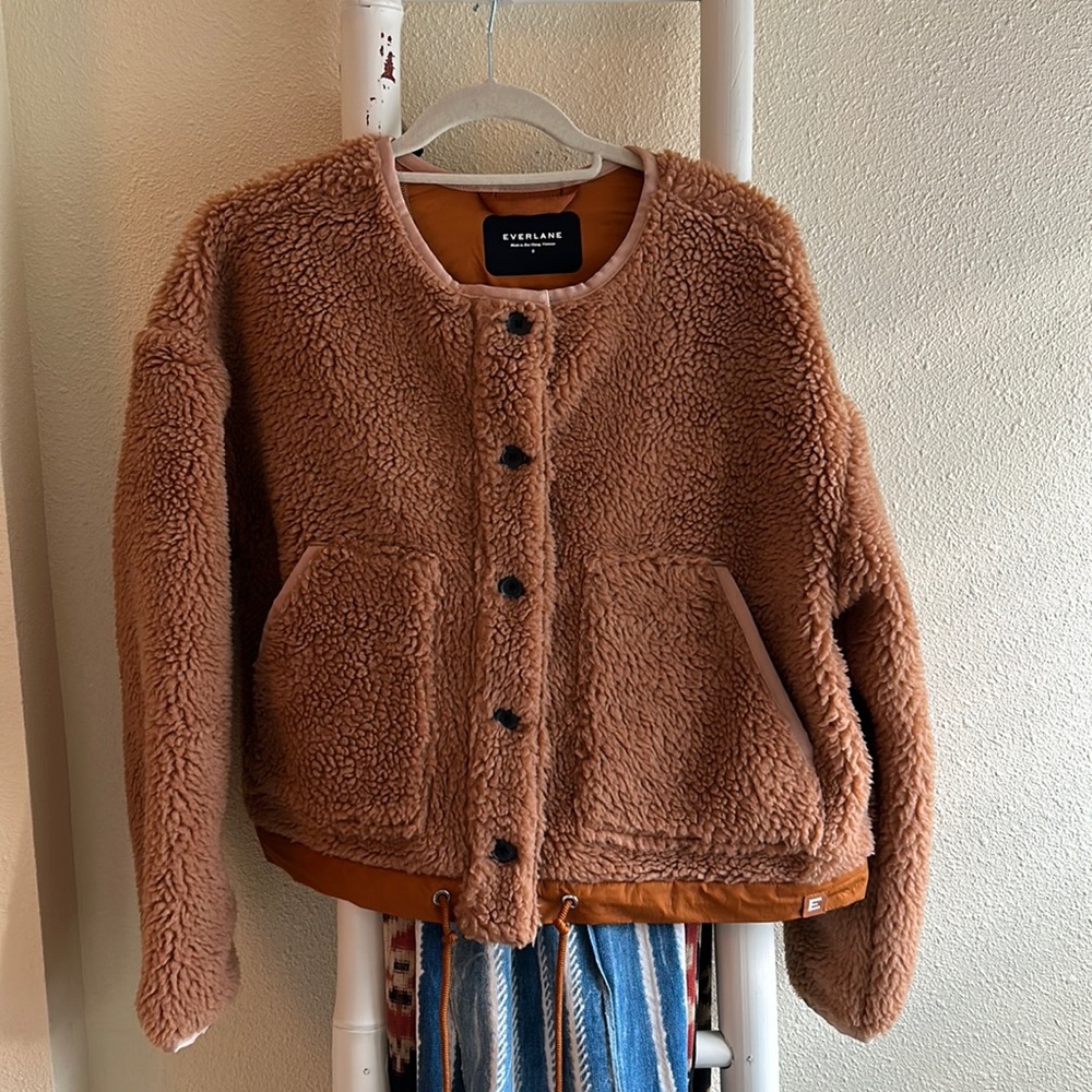 Everlane ReNew teddy liner